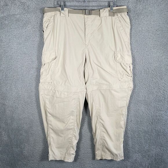 Men's Columbia Titanium Pants Omni Dry Cargo Packable Fishing Hiking XL/30 - Picture 1 of 10